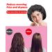 Auban Large Bonnet Sleep Cap - Double Layer Satin Lined Wrap for Curly Hair | Adjustable Elastic Band for Hair Care | Black - Buy Online on SooperMarket.com