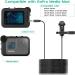 Weishan Media Mod Mic for GoPro HERO11-9 Black Action Camera | Lavalier Lapel Microphone with Clip | Compatible with GoPro Pro 3.5mm Mic Adapter | 5ft Cable for Vlogging - Buy Online on SooperMarket.com