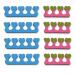 K-Pro Toe Spreader Finger Spreader Set 8 Pieces Spacer Nails Painting Aid