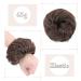 Scrunchie Hair Bun Extension Updo Hairpiece in Dark Brown & Auburn - 45g - Buy Online on SooperMarket.com