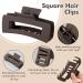Huiguli Hair Clips Set - 12 Non-Slip Floral Hair Styling Accessories for Women & Girls - Perfect for All Hair Types - Buy Online on SooperMarket.com