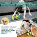 Interactive Treat Dispenser Dog Toy Dog Treat Dispensing Puppy Toys Rolling Dog Treat Dispenser Slow Feeder Reduce Boredom Improve IQ for Small Medium Large Dogs (Green) - Buy Online on SooperMarket.com