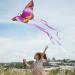 Crogift 3 Pack Large Kites - Butterfly Delta Dragonfly - Easy to Fly for Adults and Kids - Outdoor Game Activities - Easter and Festival Gifts - Buy Online on SooperMarket.com
