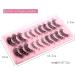 Joyeee False Eyelashes 10 Pairs Fake Eyelashes Glitter Diamonds Eye Lashes Reusable Easy to Wear and Remove Handmade Dramatic Fluffy Strip Lashes for Party Cosplay Costumes Festival Decoration Eyelashes#31 - Buy Online on SooperMarket.com
