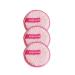 Skin Gym Reusable Makeup Remover Pad/Towel - Removes Make Up With Just Water, Eco-Friendly and Chemical Free For Mascara, Eyeliner, Foundation, Lipstick 3 Piece Pad