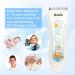 Bimirth Baby Children Hair Clippers | Cordless & Quiet with Safe Ceramic Blade | USB Rechargeable & Waterproof | 3 Guide Combs | White - S12 - Buy Online on SooperMarket.com