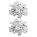 DAZLOR 100pcs Silica Desiccant Moisture Absorber Bags Pouches
