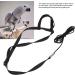 Buy Psopp Bird Dishes & Leash for Parrots | Adjustable PAPPAGES-FREILLEINE for Grayka Cadu Black L - International Shipping - Buy Online on SooperMarket.com