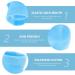 Minkissy Height Increasing Stocking Pillow Insole & Moisturizing Heeling Cuffs | Multi-Purpose Polyester Cotton Gloves for Men & Women - International Shipping - Buy Online on SooperMarket.com
