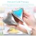 Buy 1 Pair Ice Globes Face Massager - Stainless Steel V-Shaped Gua Sha Facial Tools for Women | Cooling Spa Globes with Storage Case - Buy Online on SooperMarket.com