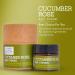 Cucumber Rose Eye Cream by Source Vit Apothecary | All-Natural & Hydrating | Targets Wrinkles, Puffiness, Dark Circles | 0.63 Oz - Buy Online on SooperMarket.com