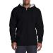 Champion Men's Big and Tall Fleece Zip-Up Hoodie Jacket in Black 2XLT | Shop Now - Buy Online on SooperMarket.com