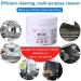 Foam Rust Remover Kitchen All-Purpose Cleaning Powder Kitchen Instant Cleaning Powder Kitchen Clean All Purpose Cleaning Foam Soak To Clean Greasy Dirt Comes with 3 Crevice Brushes (250g+110g) - Buy Online on SooperMarket.com
