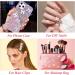 240Pcs Bow Nail Charms Colorful Bowknot Nail Art Decorations Cute 3D Bow Nail Accessories Resin Flatback Nail Charms for Nail Art Design DIY Crafts - Buy Online on SooperMarket.com