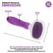 Poodle Pet Slicker Brush for Small and Large Dogs | Effective Hair Remover for Tangles, Mats, and Loose Hair | Suitable for Short or Long Hair - Grooming Brush - Buy Online on SooperMarket.com