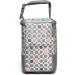 LCY Insulated Baby Bottle Cooler Bag | Holds 4 Bottles | Grey & Pink Dots - Buy Online on SooperMarket.com