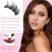 VEROA Magnetic Eyelashes With Applicator - Natural Look Cat Eyemagnetic Lashes Without Eyeliner - Reusable Magnetic Eyelashes Lightweight Waterproof Easy To Wear(Black) - Buy Online on SooperMarket.com