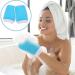 FOMIYES Exfoliating Bath Gloves and Mitts Set - Blue Turkish Towel for Body Scrubbing & Shower - 2pcs Kit for Kids & Adults - Buy Online on SooperMarket.com