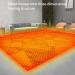 Buy Retro Electrically Heated Floor Mats - Adjustable Temperature & 12-Hour Timer | Winter Heating Carpets for Cozy Comfort - Buy Online on SooperMarket.com