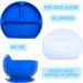 O'doe Baby Weaning Set (14 Pcs) | Silicone Suction Plate and Bowl | Self-Feeding Utensils, Spoons, Bibs | Toddler Food Plate Kit | Blue - Buy Online on SooperMarket.com
