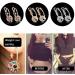 Lymphatic Drainage Slimming Earrings Magnetic Therapy Weight Loss Earrings EarAcupressure Magnetherapy Earrings for Women 3pairs-a - Buy Online on SooperMarket.com