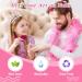 Non-Toxic Children's Nail Polish Set - 12 Colors Peel-Off & Quick Drying - Perfect Birthday Gift for Girls Age 3+ - Buy Online on SooperMarket.com