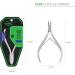 NGHIA Cuticle Nipper D-03 | Stainless Steel Durable & Sharp | Ergonomic Design | Salon & Home Use | Grey Plated - Buy Online on SooperMarket.com