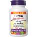Webber Naturals Lutein 40 mg with Zeaxanthin Maximum Strength 120 Softgels Supports Eye Health SUPPLEMENT