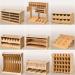 Bucasso Wooden Model Kit Tool Storage Rack  Wooden Paint Rack with MDF Material  Model Tool Kit Organizer  Paint Organizer  Craft Supplies Storage  Brush/Tool Holder for Tamiya Gundam Tools  GK2 - Buy Online on SooperMarket.com