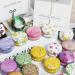 Rarapop 12 Pack Round Empty Tin Candle Jars - 20ml Refillable Travel Tins for Candle, Lip Balm, Salve, Eye Shadow & Powder - Buy Online on SooperMarket.com