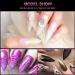 AORAEM Stiletto Nail Tips - 1000Pcs Acrylic False Nails Set with Bag (Short Clear+Natural) - Buy Online on SooperMarket.com