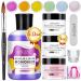 Acrylic Nail Kit Acrylic Powder and Liquid Set 9 Colors Acrylic Nail Powder with Liquid Monomer Nail Extension Nail Starter Kit (AcrylicPowder-S03)