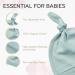 KiddyCare Organic Cotton Baby Hats - Costal Breeze (Charcoal Amber Teal) - 0-12 Months - Buy Online on SooperMarket.com