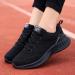 Rytejfes Black Paint Women's Shoes - Stylish Wedge Heel Sneakers & Slip-On Comfort | 80s Inspired Gymnastics Footwear | Size 40 EU - Buy Online on SooperMarket.com