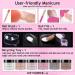 Lofuanna 6 Colors Dip Powder Nail Kit Starter - Professional Dipping Kit for French Dip Manicure - Nail Art Design Set for All Seasons - Buy Online on SooperMarket.com