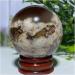 Natural Crystal Rough Natural Sphere Cherry Agate Crystal Ball Natural Gemstones Reiki Quartz Sphere Fengshui Home Decoration 1pc (Color : 120-130g) - Buy Online on SooperMarket.com