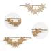 8 Pcs Rhinestone Star Hair Clips - Fashion Hair Barrettes for Women and Girls - Buy Online on SooperMarket.com