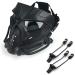 Alien Airsoft Mask Full Face Tactical for Hunting, CS Game, Halloween - Black Gray Lens - Buy Online on SooperMarket.com
