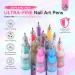 SAVILAND Nail Art Pens Set - 12 Colors 0.5MM Quick Drying Acrylic Nail Polish Markers for DIY Nail Art Design & Graffiti - Buy Online on SooperMarket.com