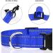 TagME Reflective Nylon Dog Collar - Adjustable Classic Collar with Quick Release Buckle - Small Size, Royal Blue - Buy Online on SooperMarket.com