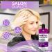 Purple Conditioner for Blonde Hair - Sulfate & Paraben Free Toner - Eliminate Brassy Tones for Color Treated Bleached Silver White & Gray Hair - Unisex Care - Buy Online on SooperMarket.com