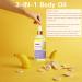2 Pack Body Banana Juice Oil - Hydrating Vitamin C & E After Shower Moisturizer for Women - International Shipping - Buy Online on SooperMarket.com