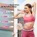 UNTIL Weighted Hula Fit Hoop Plus Size for Adults - 3rd Gen Noiseless Fitness Hoop with Counter - 26 Detachable Links - 2-in-1 Abdominal Fitness Massage - Pink - Buy Online on SooperMarket.com