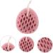 PLAFOPE Bath Sponge Sponges Scrubber Exfoliating Sponge Skin Bath Ball Sponge Bath Balls Bath Back Sponge Bathing Bubble Making Sponge Showering Ball Bath Flower Tool Girl The Bubble Pink - Buy Online on SooperMarket.com