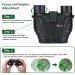 15x25 Waterproof Binoculars for Adults & Kids | Low Light Night Vision | Durable & Clear for Outdoor Sports, Concerts, Bird Watching - Black - Buy Online on SooperMarket.com