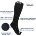 5XL Black Plus Size Compression Socks for Wide Calf Men & Women - 20-30 mmHg Breathable Knee High Support - Buy Online on SooperMarket.com