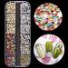 EBANKU Nail Art Rhinestones Gems Set with Tweezers and Wax Pens - 10 Boxes Nail Jewels Diamonds for Stunning Nail Charms - Buy Online on SooperMarket.com