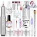 SAVILAND Acrylic Nail Kit with Nail Drill - Professional Use Only Acrylic Powder and Liquid Set Nail Tools Kit Acrylic Set with Acrylic Nail Brushes for Acrylic Nails Application Home DIY