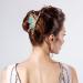 4-Pc Set 4.3 Inch Butterfly Hair Claw Clips - Sparkly Non-Slip Metal Hairpins for Women & Girls - Buy Online on SooperMarket.com