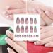 Press on Nails for Women | Colorful Press on False Nails User Friendly Fake Nails Set Cute Women False Nails for Holiday Dates Birthday Parties - Buy Online on SooperMarket.com